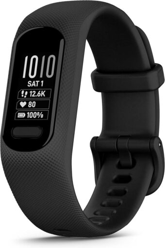 Garmin vívosmart® 5, Fitness Tracker, Long-Lasting Battery, Simple Design, Black - Image 2